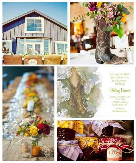 Noted Country Chic Bridal Shower
