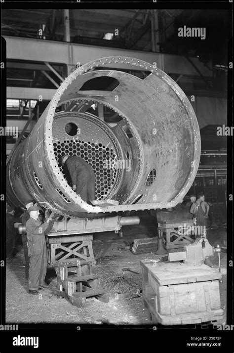 Railroad Parts Baldwin Locomotive Works 1936 Stock Photo Alamy