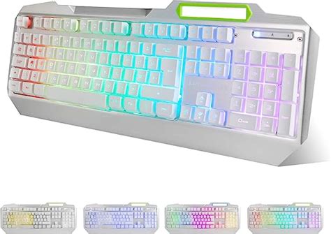 Lumsburry Rgb Led Backlit Gaming Keyboard With Anti