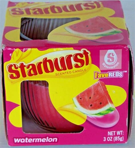1 X Starburst Watermelon Scented Candle 85g For Sale Online Ebay