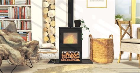 Sims 4 Ccs The Best The Morsø Wood Burning Stove By Mxims