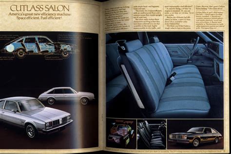 Oldsmobile Brochure Cutlass Supreme Salon Cruiser Omega Starfire