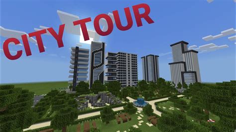 Minecraft City Tour Youtube