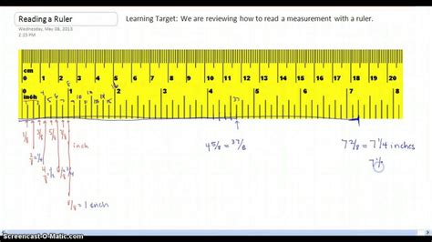 How To Read Measurements On A Ruler Printable Ruler Actual Size
