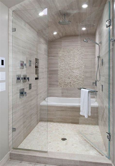 Design Of The Doorless Walk In Shower Decor Around The World Desain