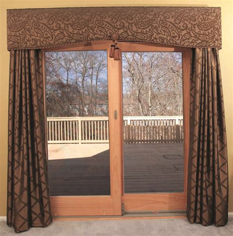 Window treatment ideas for patio doors. Good patio door curtains kohls made easy | Patio door ...