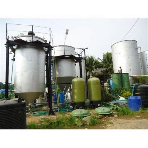 Manual Commercial Waste Water Rice Mill Effluent Treatment Plant Pan
