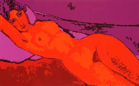 Modi Nude I Painting By Joris Van Den Steen Fine Art America