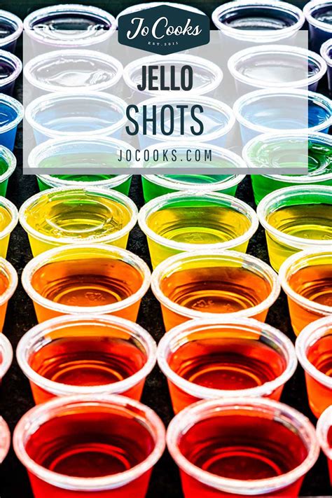 Jello Shots - Jo Cooks