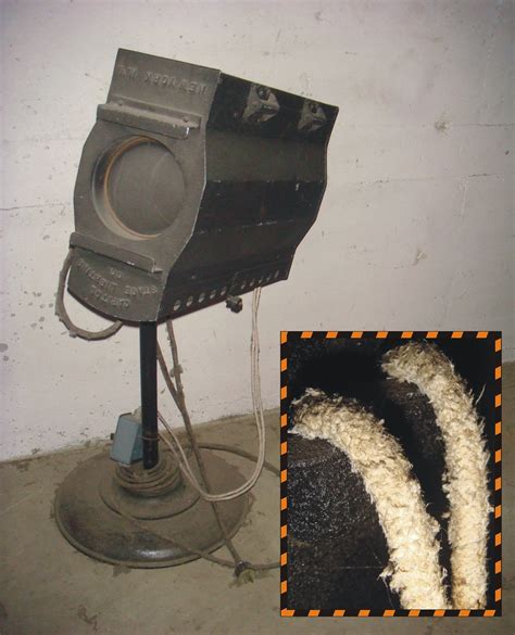 ⌂many older insulation materials contain asbestos. Asbestos Wire Cord Insulation | Old stage light apparatus ...