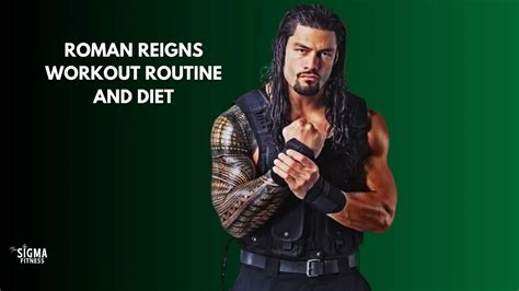 Roman Reigns Workout Routine And Diet Plan 2023