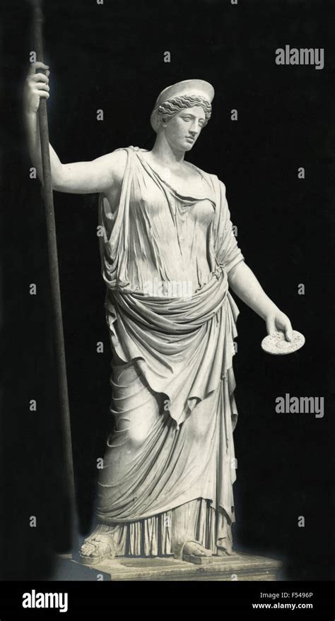Statue Von Juno Die Vatikanischen Museen Stockfotografie Alamy