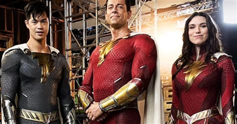 Shazam 2 Reveals First Look At New Costumes