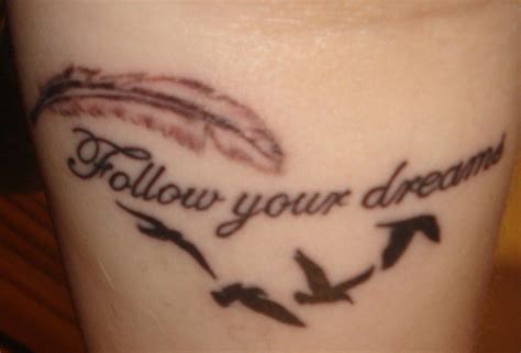 Follow Your Dreams Word Tattoos Beautiful Tattoos Tattoos And