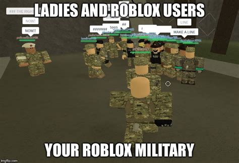 Roblox Army Meme