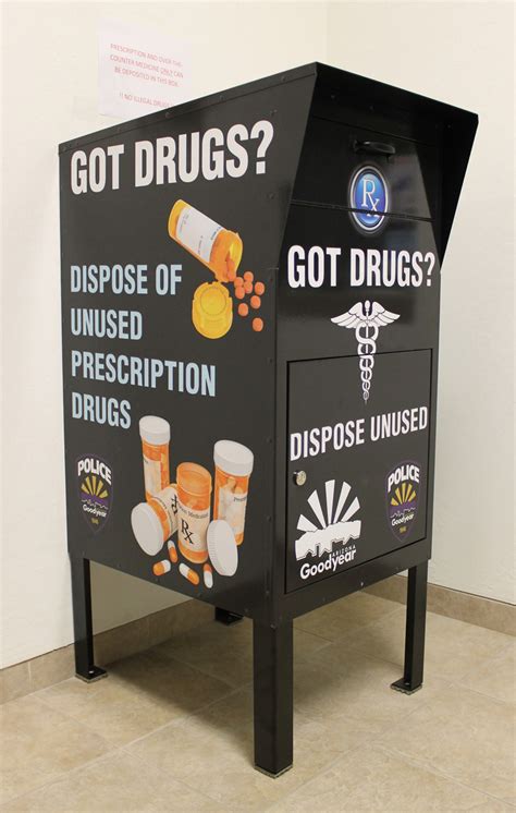 Prescription Drug Disposal Program City Of Goodyear