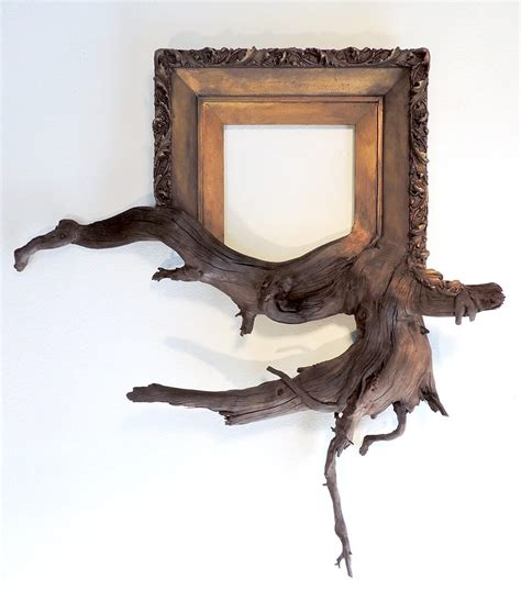 Tangled Tree Branches Combined With Ornate Picture Frames By Darryl Cox