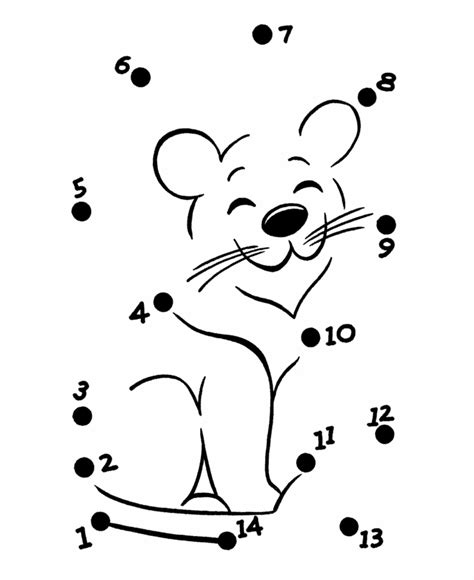 The pages are printable and can be used in the classroom or at home. Bluebonkers: Dot to Dot coloring pages - up to 15 Dots - 9