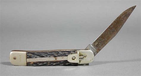 Rare Fa Bower German Springer Switchblade Knife