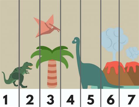 These free printables can be used for early finishers or other kids who just need an extra challenge. Dinosaur Sequence Puzzle - Free Printable - No Time For ...