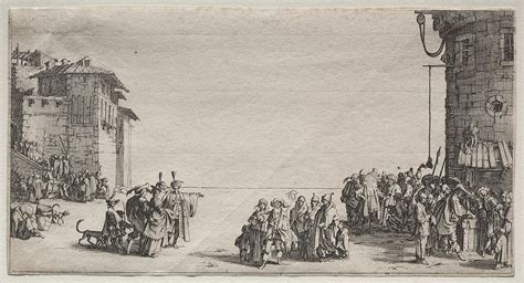 Il Mercato Degli Schiavi 1629 Jacques Callot