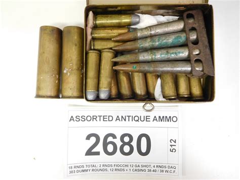 Assorted Antique Ammo