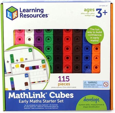 Set De Actividades Con Cubos Mathlink De Learning Resources Policubos