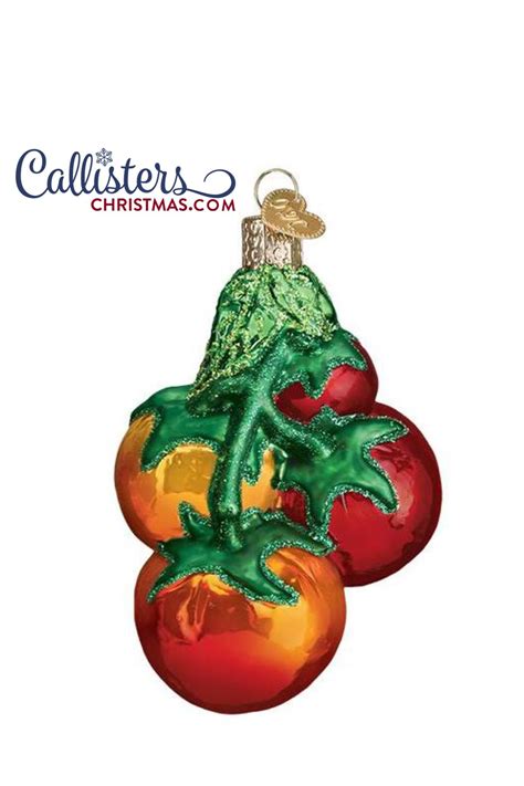 Our Tomatoes On Vine Ornament Is A Great T For Your Favorite