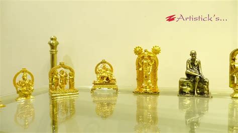 Golden Brass Temple For Hometemple Size 3 X 5 Feet At Best Price In