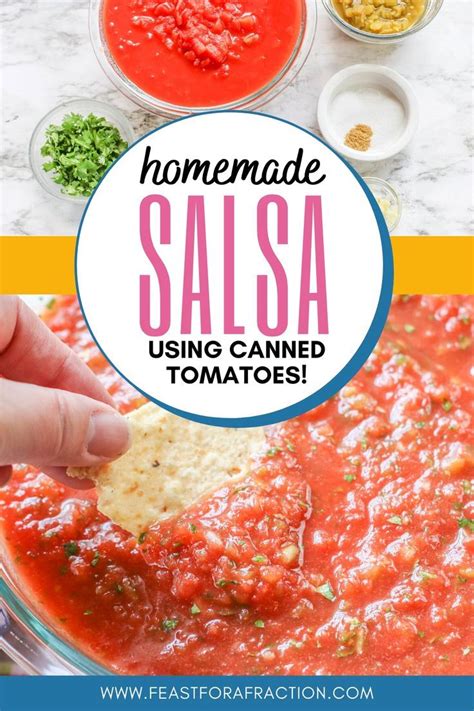 They have fewer sides, thicker, meatier walls, and less water. Homemade Salsa (made with canned tomatoes!) in 2020 ...