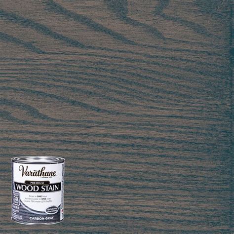 Weathered gray, carbon gray, sunbleached, spring oak, early american ⚖️. Varathane 1 qt. Carbon Gray Premium Fast Dry Interior Wood ...