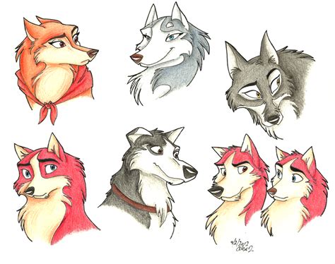 Balto Characters By Stray Sketches On Deviantart Balto In 2019