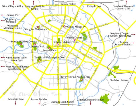 Mapa De Chengdú Cn