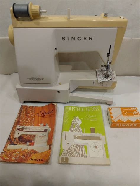 Singer Vintage Stylist 834 Zig Zag Free Arm Sewing Machine Etsy