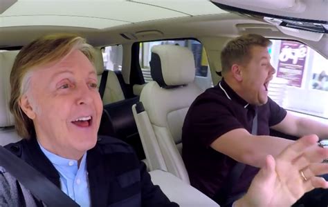 Drive My Car Watch Paul Mccartneys Epic Carpool Karaoke With James Corden