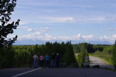 Looking At Denali From The Hill In Talkeetna Alaska