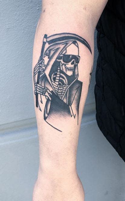 Traditional Grim Reaper Tattoo Designs Tattoogoto