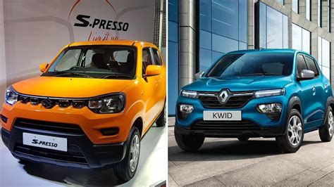 Maruti Suzuki S Presso Vs Renault Kwid 2019 Comparison Price Features