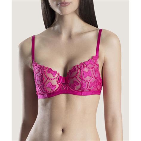 Aubade The Bow Collection Viktorandrolf Soutien Gorge Corbeille Coque Bonbon Rose