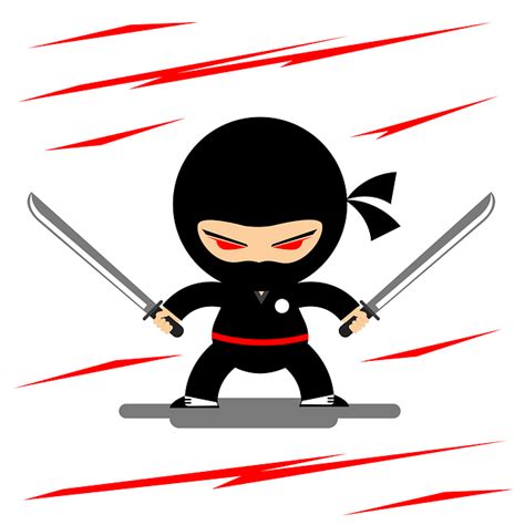 Free Vector Graphic Ninja Guerrero Eastern Japan Free Image On