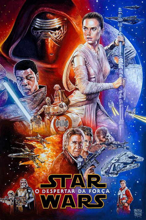 Artstation Star Wars The Force Awakens Poster