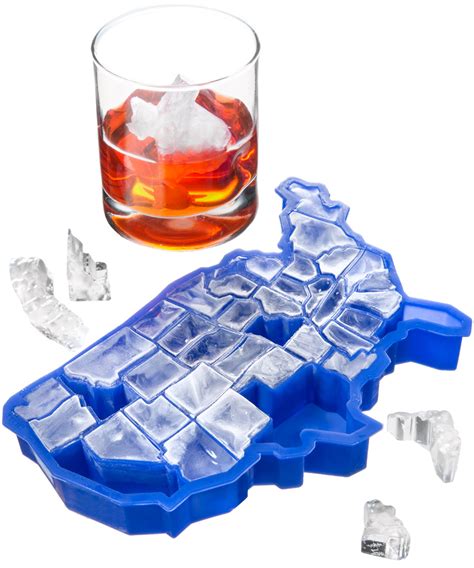 The U Ice Of A Ice Cube Tray Silicone Tray Makes Ice Out Of The States