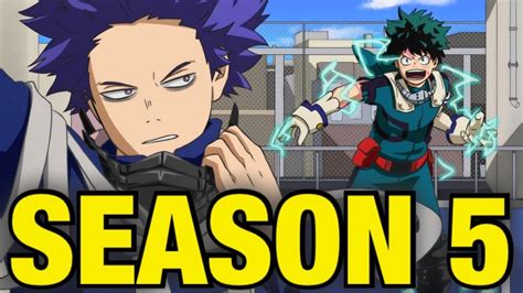 My Hero Academia Season 5 Release Date Confirmed Youtube