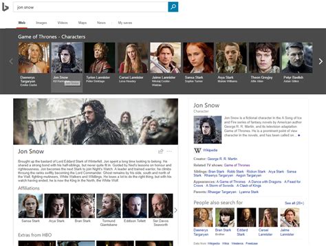 Ready For Season 7 Of ‘game Of Thrones So Is Bing With Quizzes