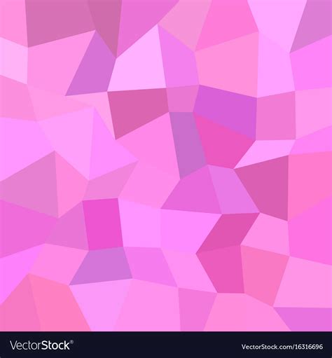 Pink Geometrical Abstract Irregular Rectangle Vector Image