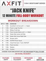 At Home Boot Camp Workout