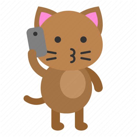 Avatar Cat Kitten Phone Talking Icon Download On Iconfinder