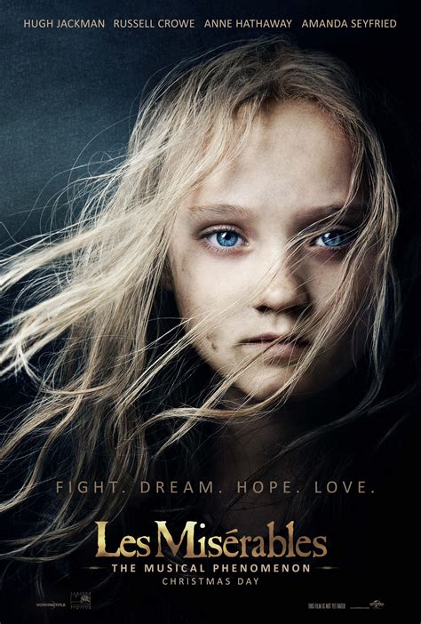 Cosette Poster For Les Mis Rables The Movie Blog