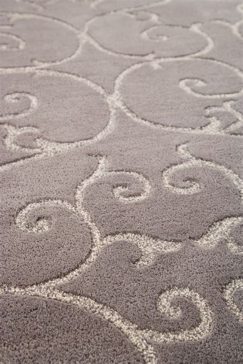 Modern Loom Gray Hilo Solid Color Rug from the Textured Rugs collection