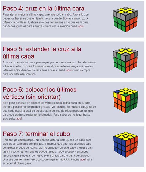 Pasos Para Armar El Cubo Rubik 3x3 Rapido Pdf Como